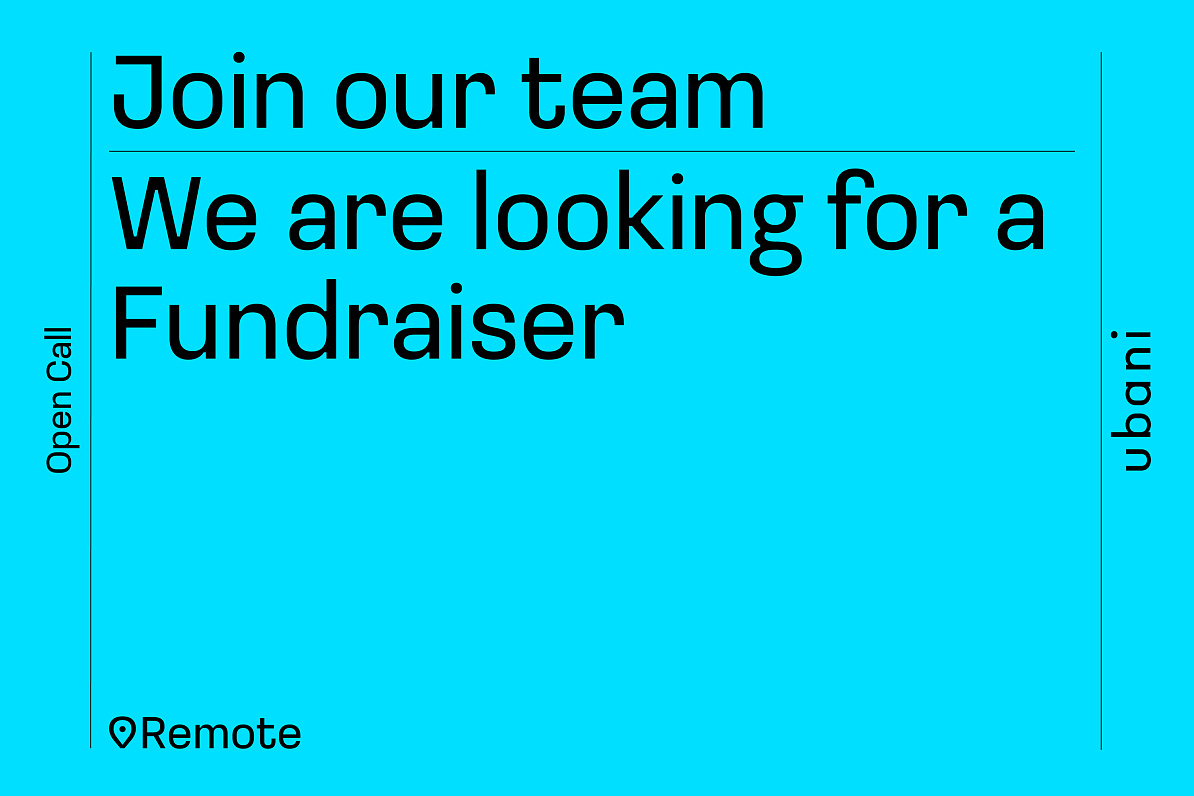 Open Call for a Fundraiser